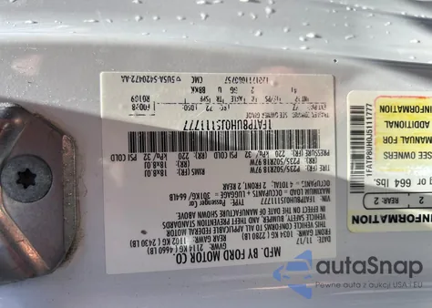 2018 Ford Mustang z USA, uszkodzony, nr VIN 1FATP8UH0J5111777